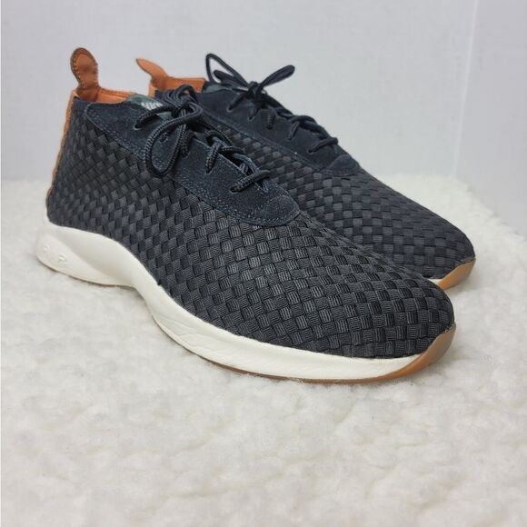 Nike Other - Nike Air Woven Men's Size 11 High Top Black Tan White 924463-002 Lace Up Sneaker